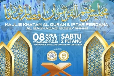 Majlis Khatam Al Quran & Iftar Perdana Al Baghdadi 2023